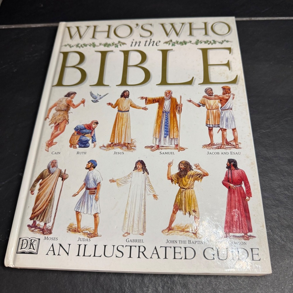 Who's Who in the Bible‎ DK Illustrated Guide Dr Stephen Motyer 1998 Hardcover